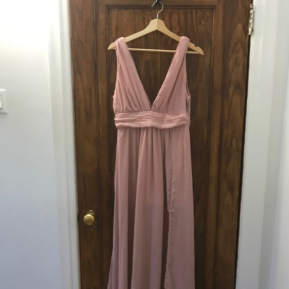 Dusty rose bridesmaid dress - Picture 1 of 4